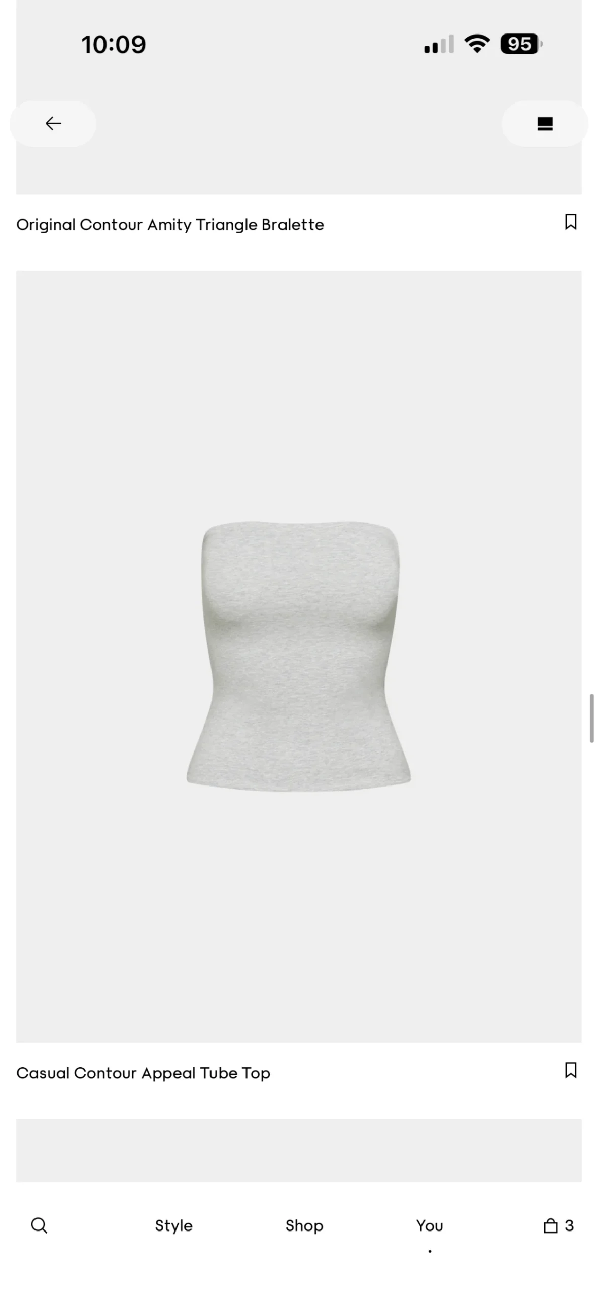 Aritzia top, medium, grey, as good as new Aritzia seconde main