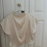 Featured thumbnail for Dynamite blouse, ivory, medium, women's