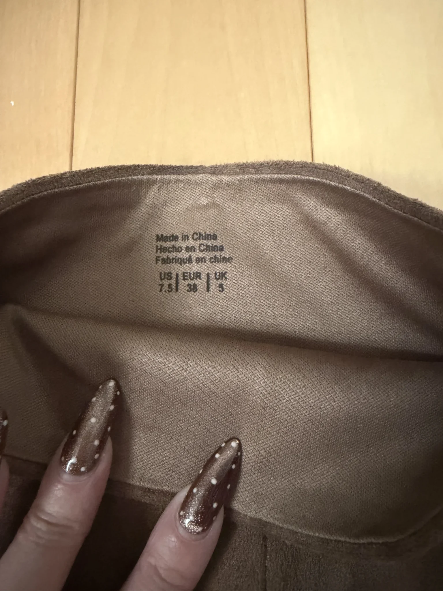 Image for Suede-style boots, ‘Call it spring’, size 7.5