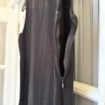 Thumbnail for Black sleeveless nursing dress Rose Maternité