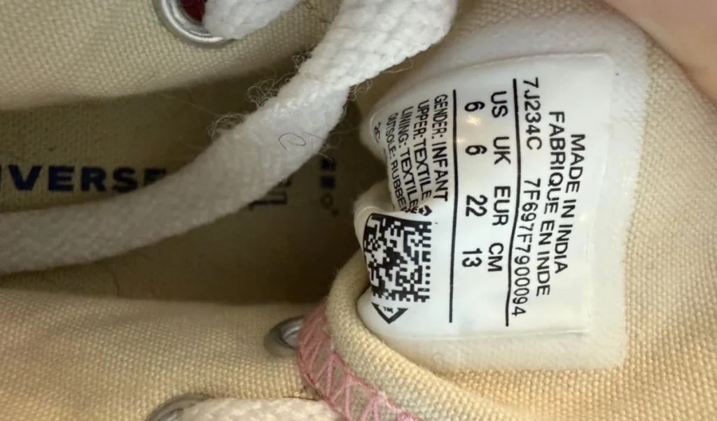 Image for Converse for babies, size 6