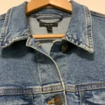 Thumbnail for Jacket jean effet usé