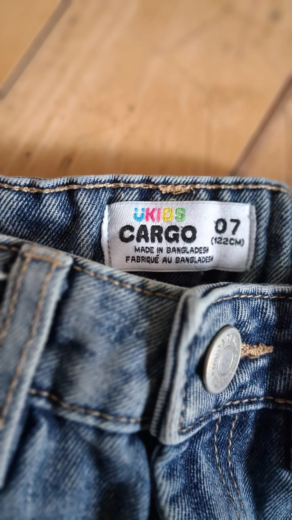 Image for Lot jeans baggy fille