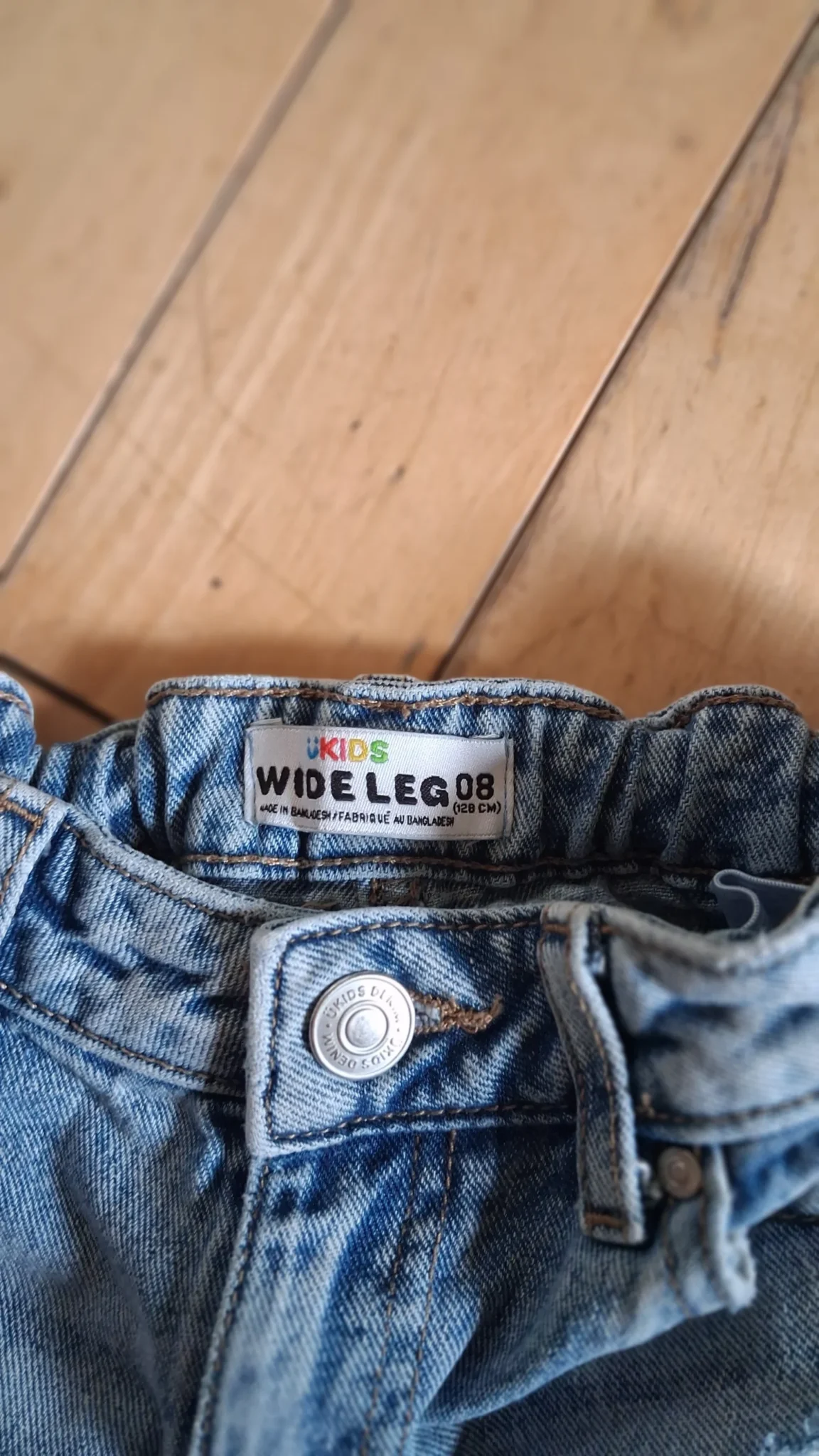 Image for Lot jeans baggy fille
