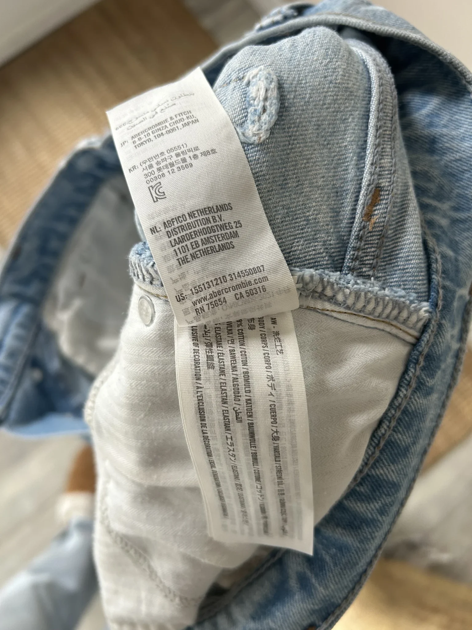 Image for Dad jean Abercrombie et fitch - Taille 24