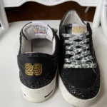 Thumbnail for SMR23 / Semerdjian black glitter trainers – size 37