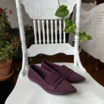 Featured thumbnail for Aerosoles burgundy loafers – size
