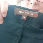 Thumbnail for Pantalon Mélanie Lyne  noir à jambe droite (12)