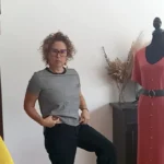 Thumbnail for Pantalon Mélanie Lyne  noir à jambe droite (12)