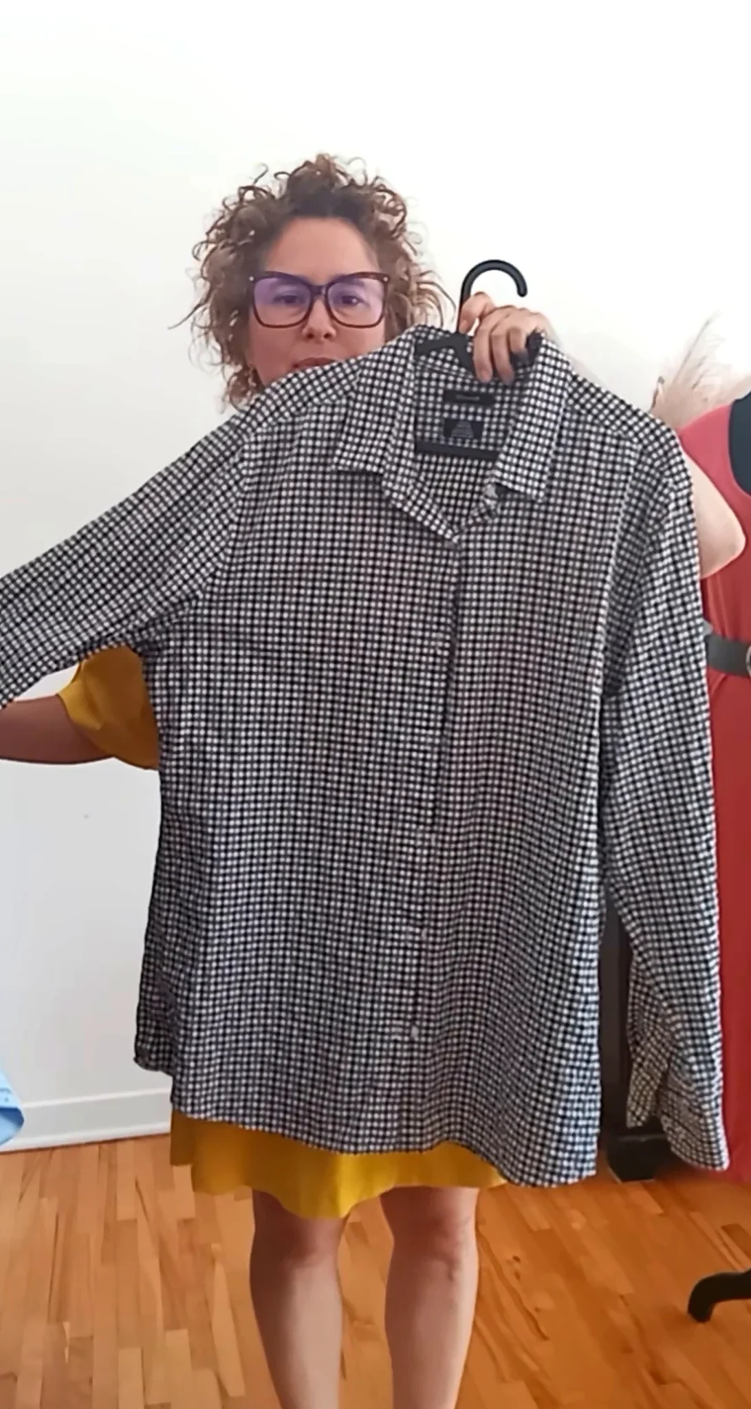 Image for Chemise Slim Fit à carreaux bleu et brun