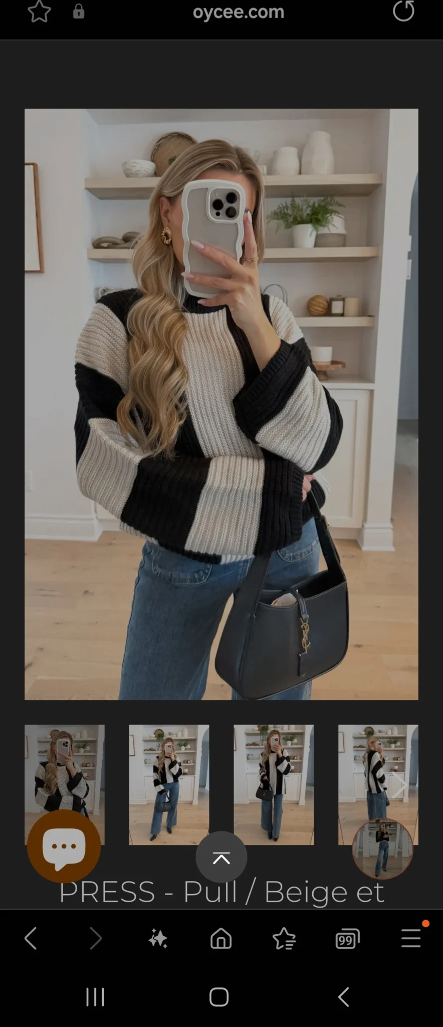 Image for Press OYCEE Loose-fitting sleeves