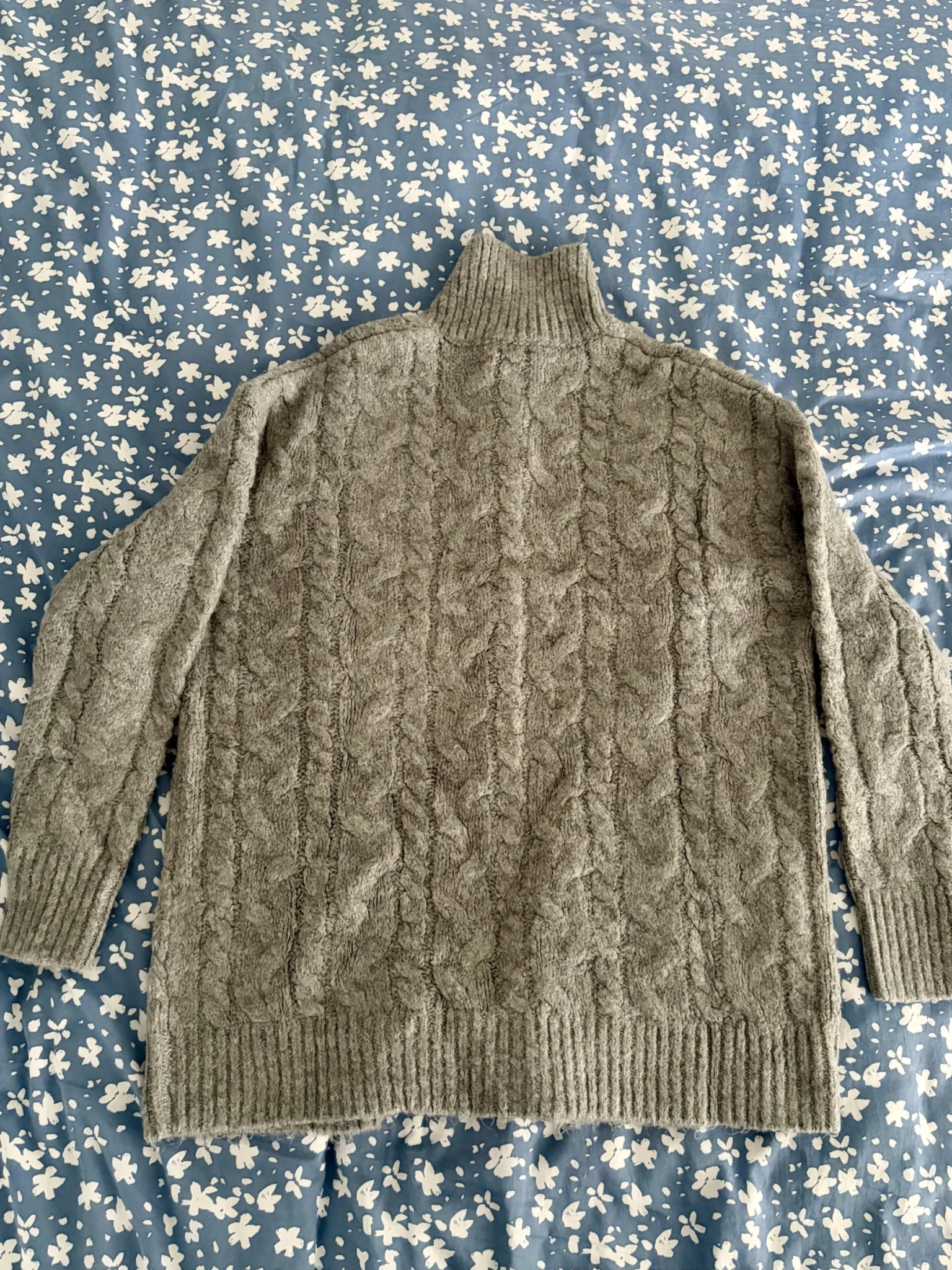 Image for Cardigan tricot gris