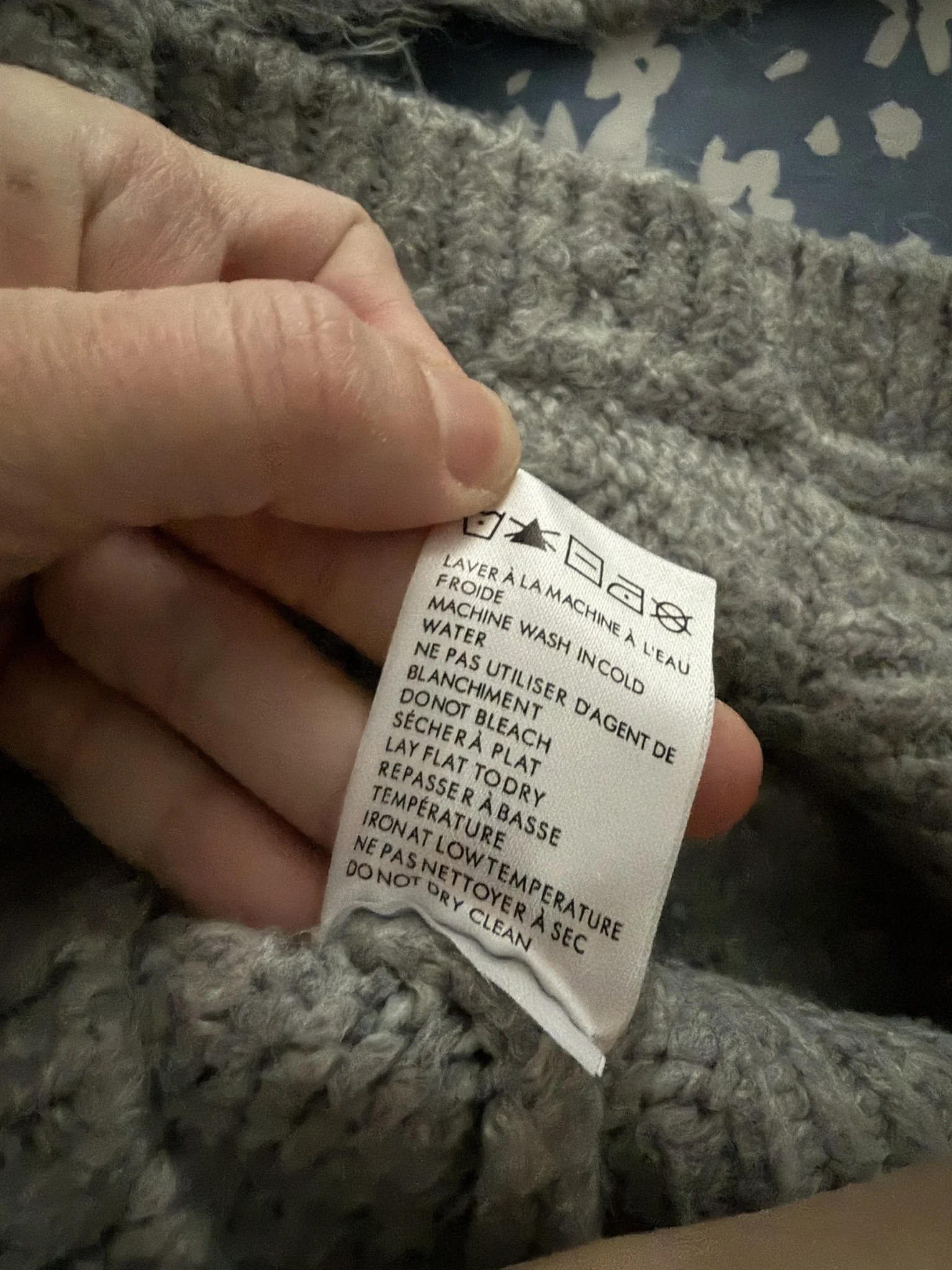 Image for Cardigan tricot gris