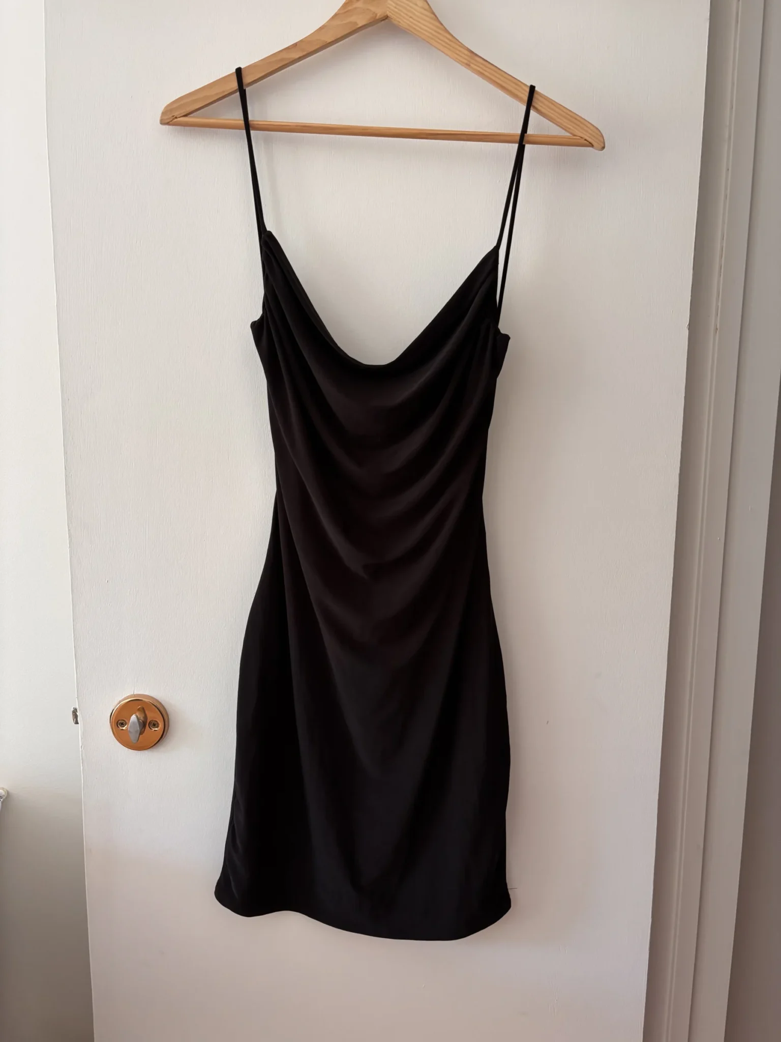 Image for Open-back mini dress