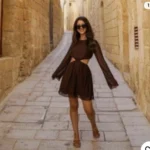 Featured thumbnail for Zara cut-out dress with an open back!