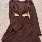 Thumbnail for Zara cut-out dress with an open back!