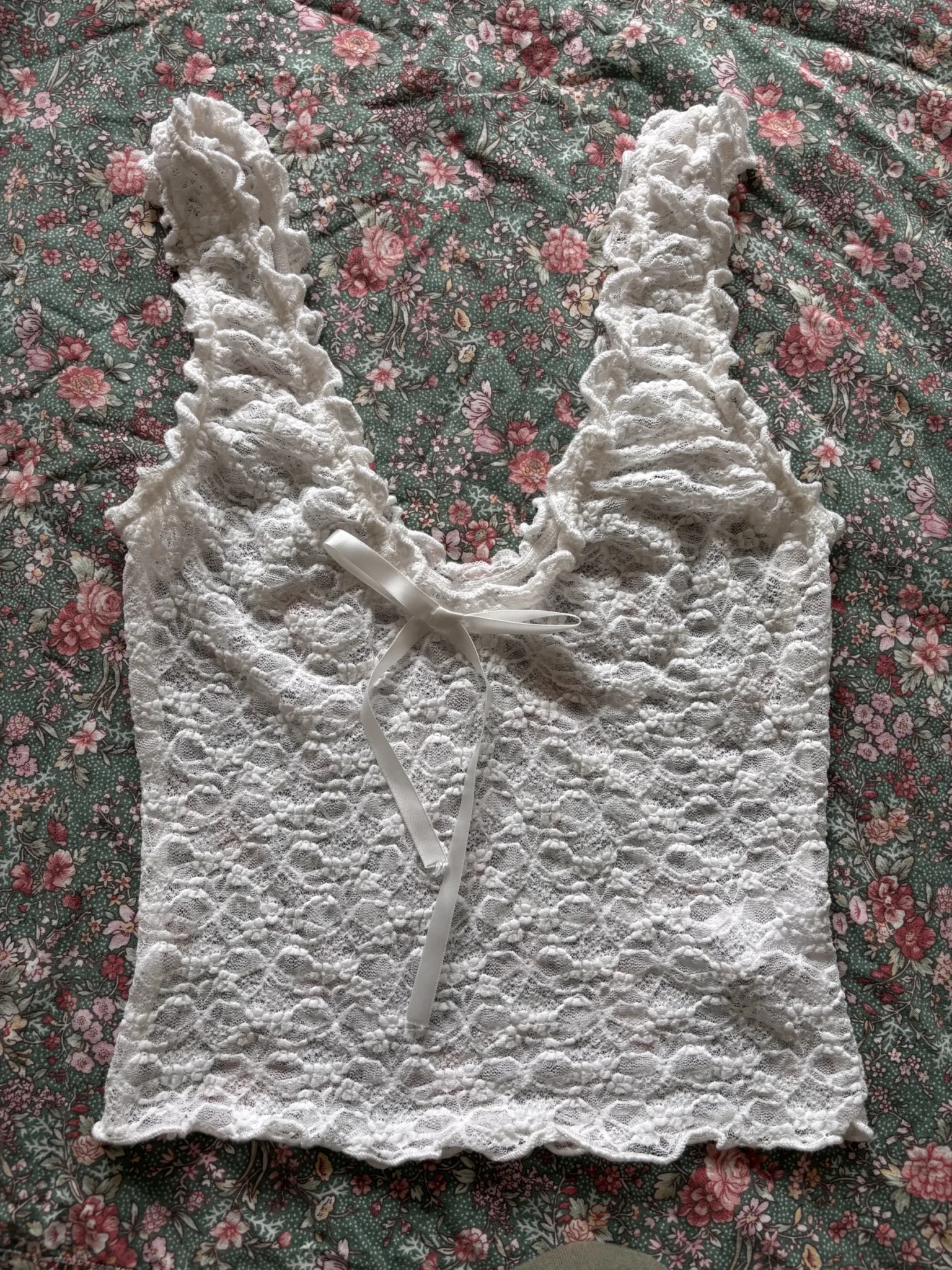 Featured image for Lace top