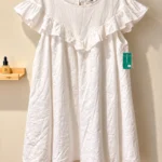 Featured thumbnail for Needii white dress – 100% cotton – Brand new with label