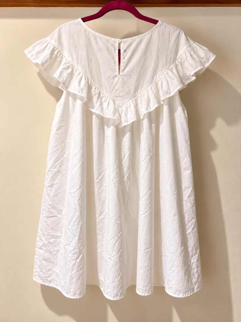 Image for Needii white dress – 100% cotton – Brand new with label