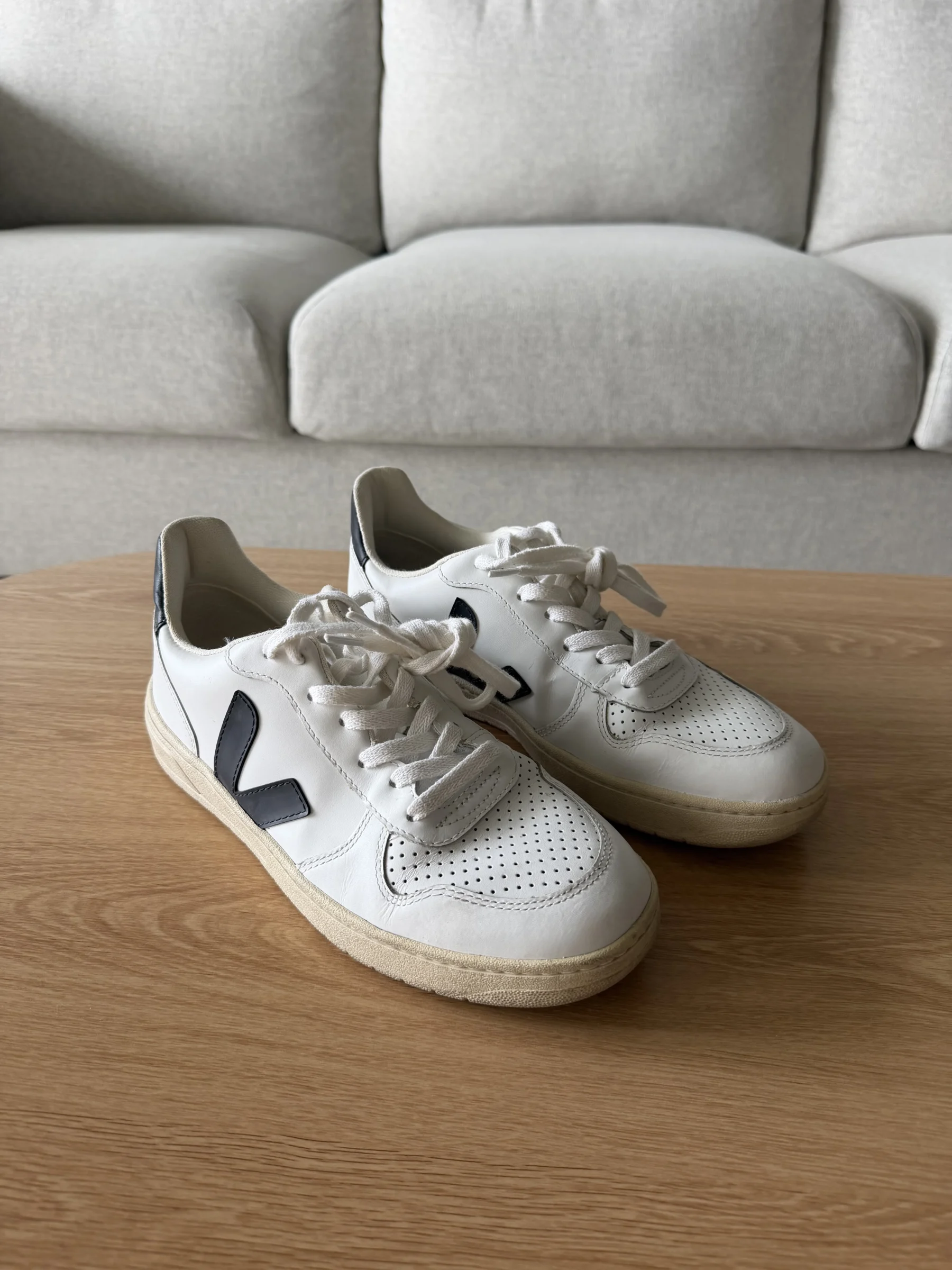 Veja leather trainers Veja seconde main