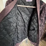 Thumbnail for Vintage knit cardigan with quilted lining
