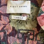 Thumbnail for Floral, tapestry-style sleeveless utility jacket