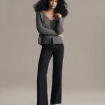 Thumbnail for Sézane – Barry Cardigan (XS) Charcoal grey