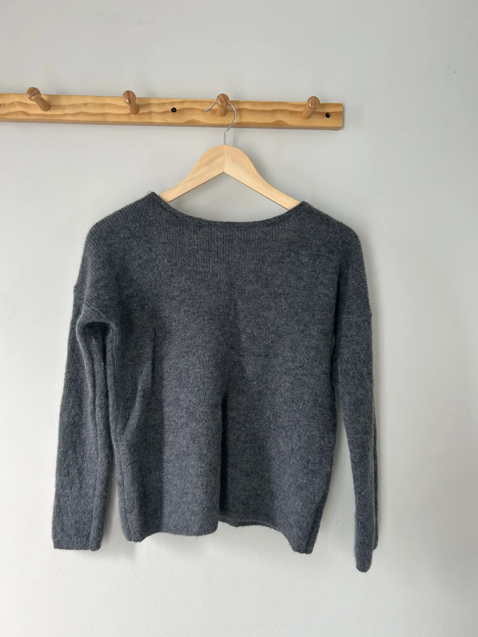 Image for Sézane – Barry Cardigan (XS) Charcoal grey