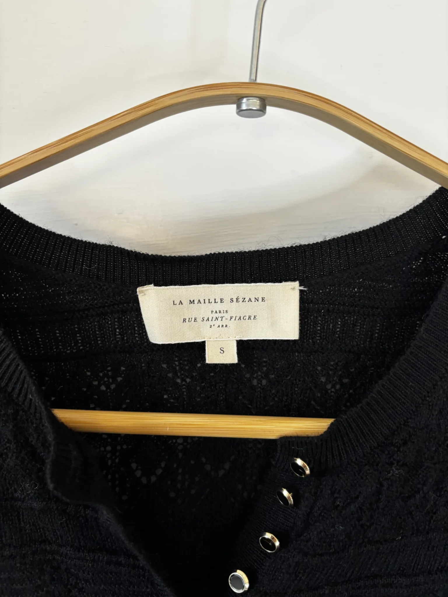 Image for ♥️Lyna black jumper by SÉZANE