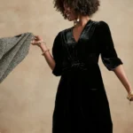 Featured thumbnail for 🌷Velvet dress – Banana Republic