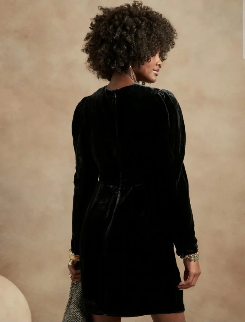 Image for 🌷Velvet dress – Banana Republic