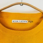 Thumbnail for ♥️ALICE + OLIVIA saffron jumper