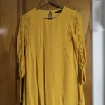 Featured thumbnail for Zara mustard-coloured dress