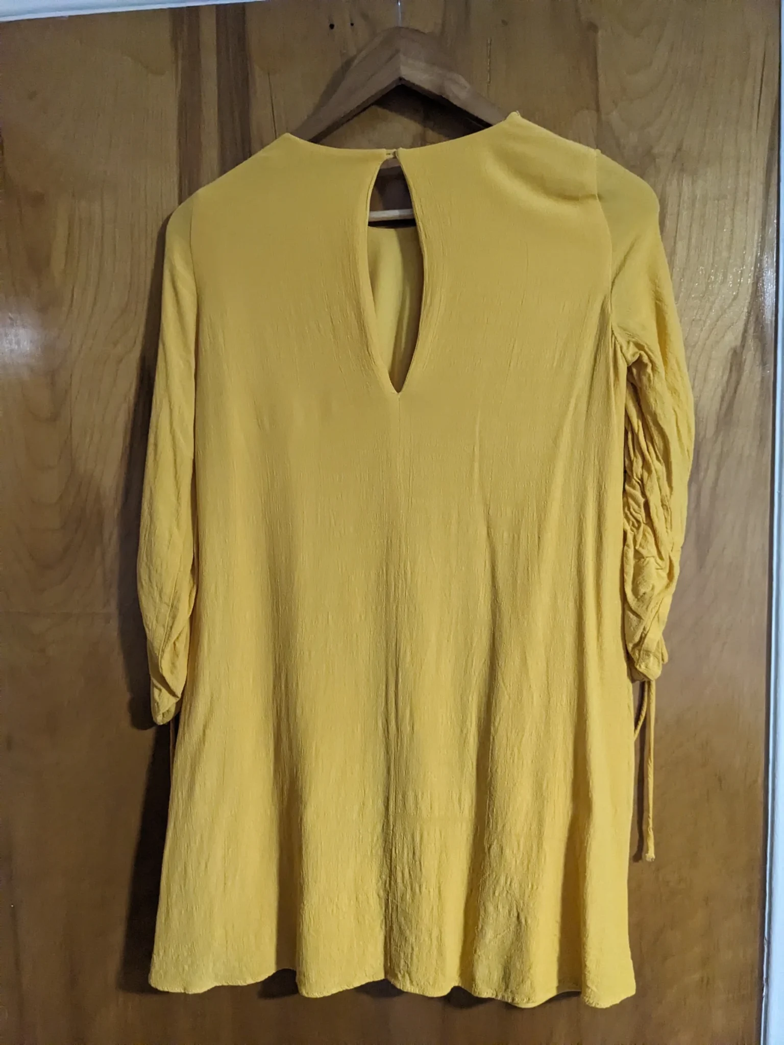 Image for Zara mustard-coloured dress