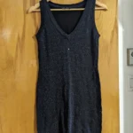Featured thumbnail for Blue sequinned dress with black sequins