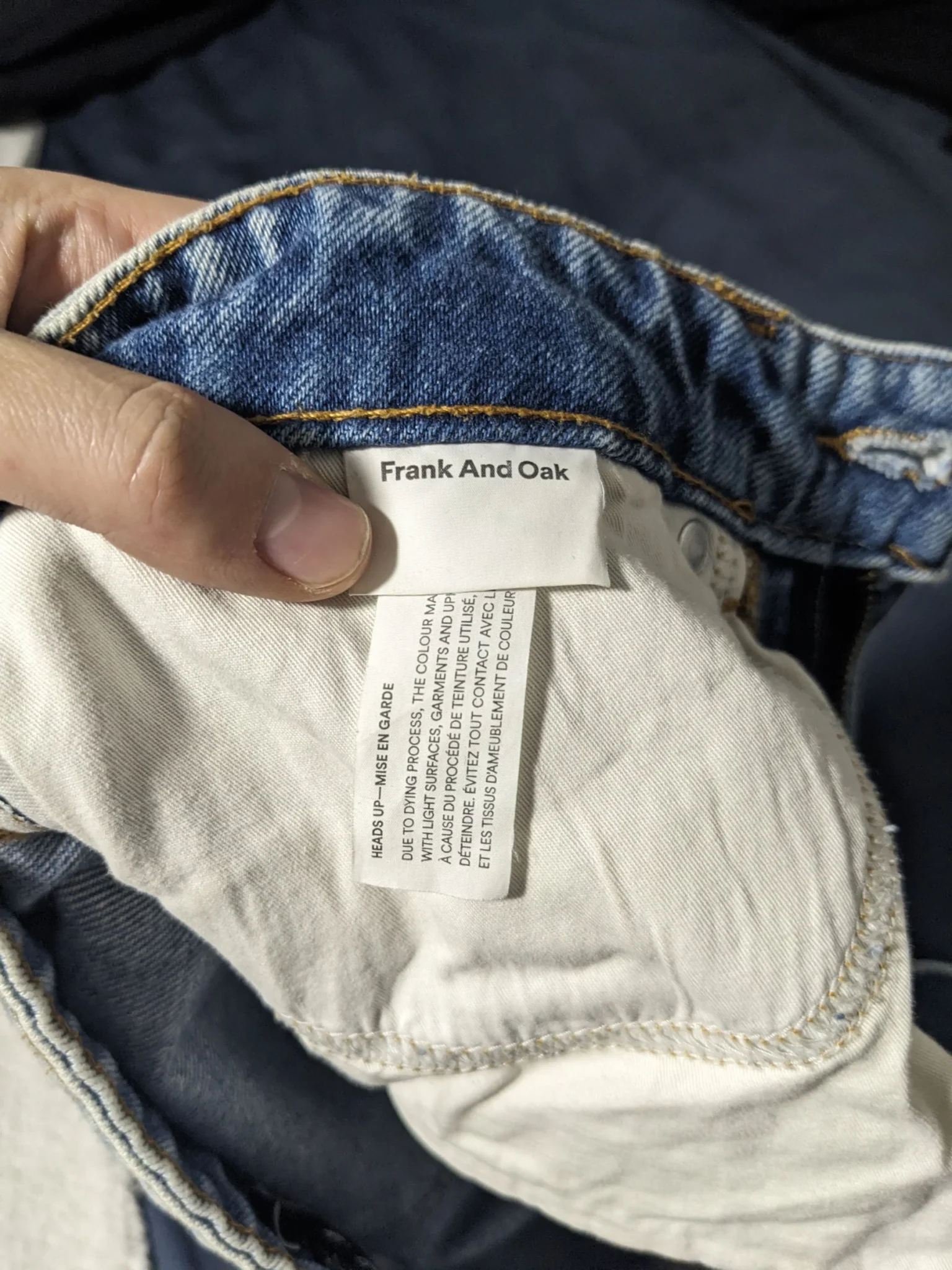 Image for Frank and Oak Nina jeans