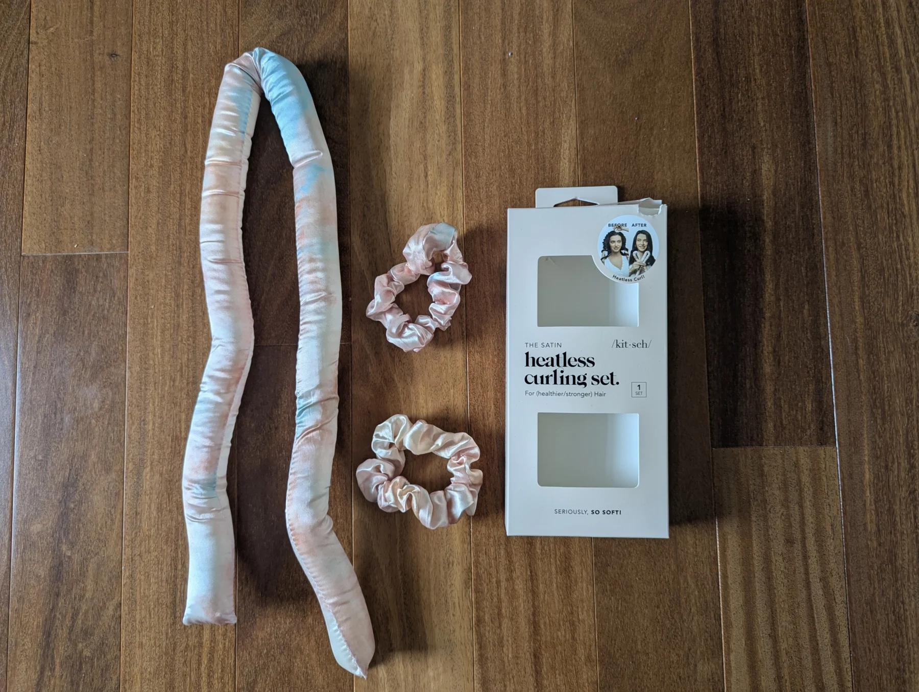 Satin hair-curling kit *Other seconde main