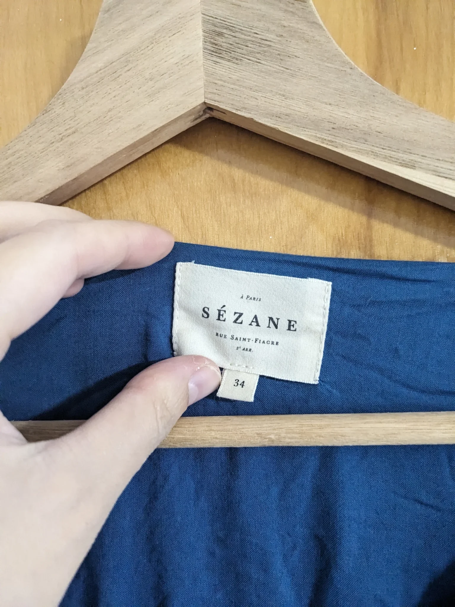 Image for Sézanne dress with puffed sleeves