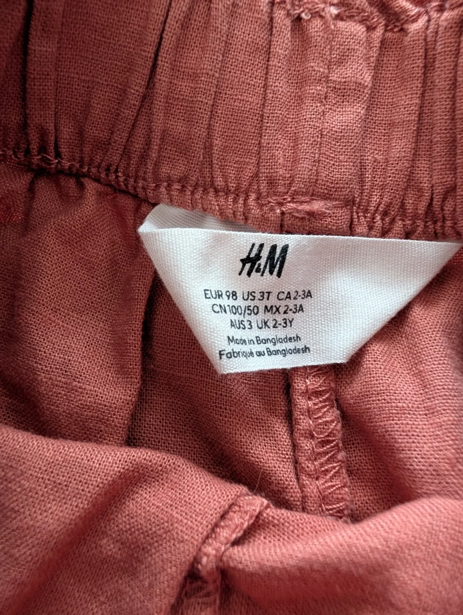 Image for HM Shorts, age 3