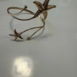 Thumbnail for Bracelet de Bras Doré Double Étoile de Mer