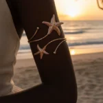 Thumbnail for Bracelet de Bras Doré Double Étoile de Mer
