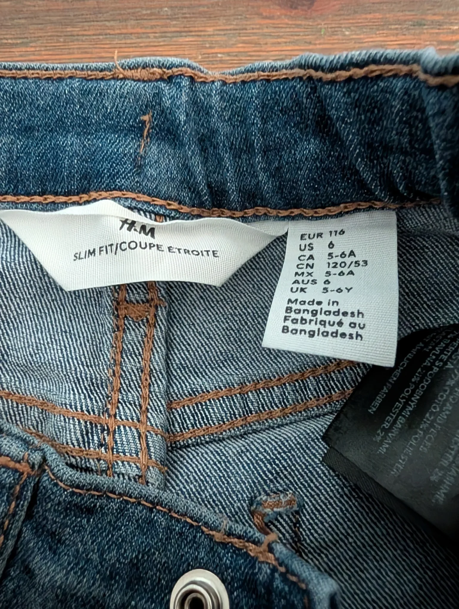 Image for Jeans 6 ans