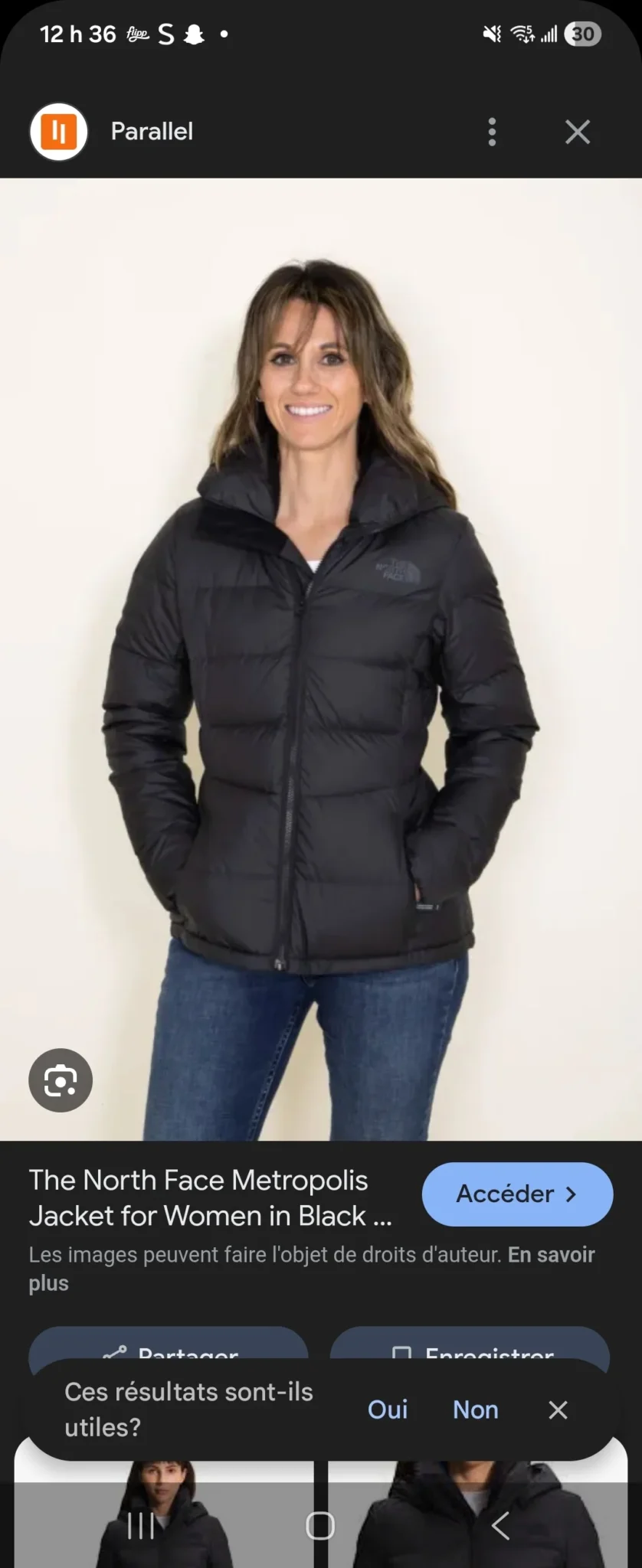 Image for The North Face Metropolis down puffer jacket