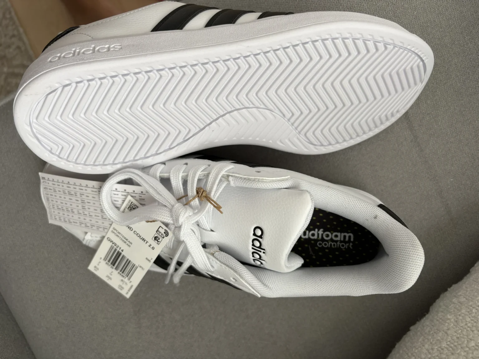 Image for Brand new Adidas Grand Court 2.0 trainers for women