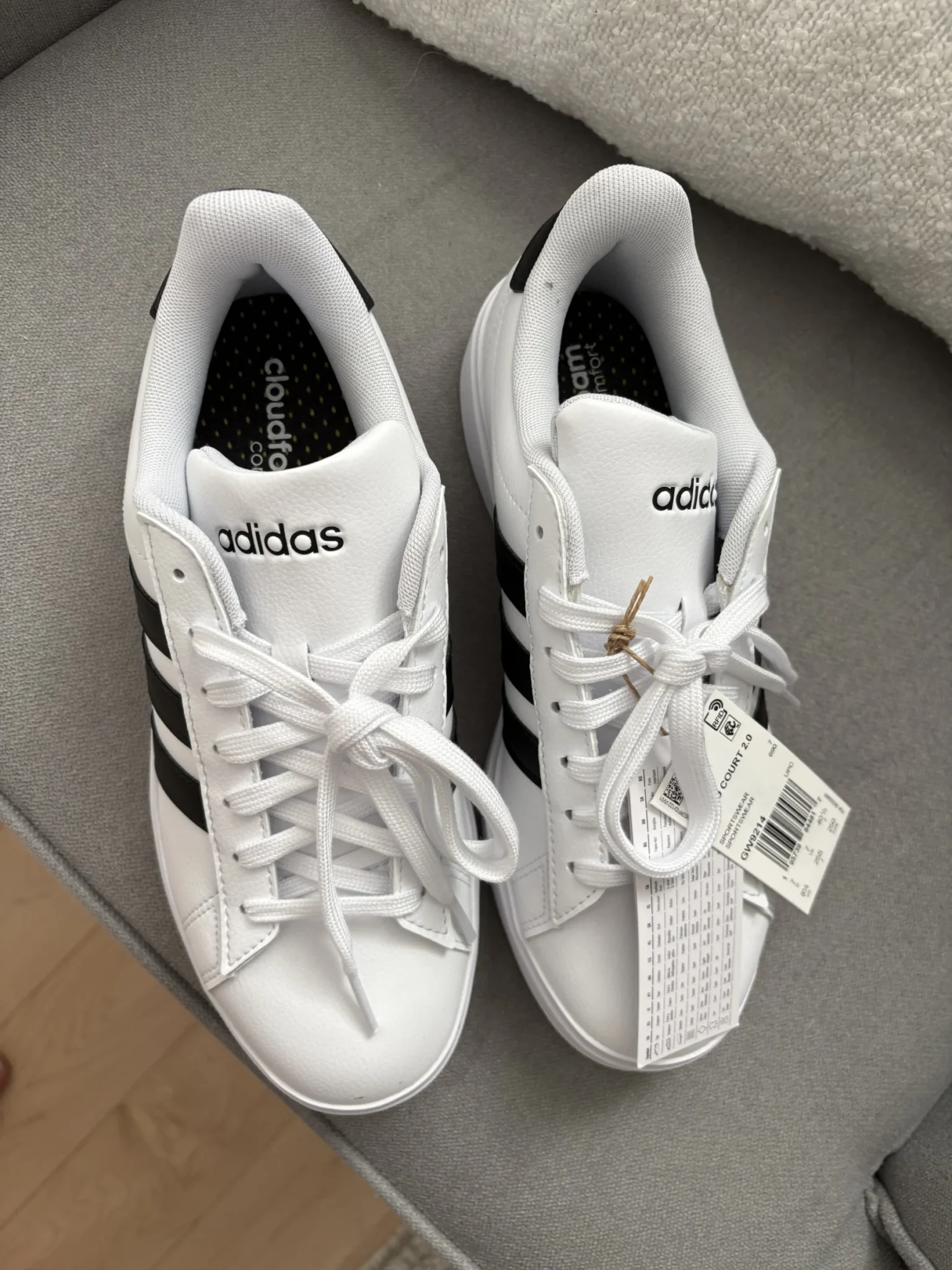 Image for Brand new Adidas Grand Court 2.0 trainers for women