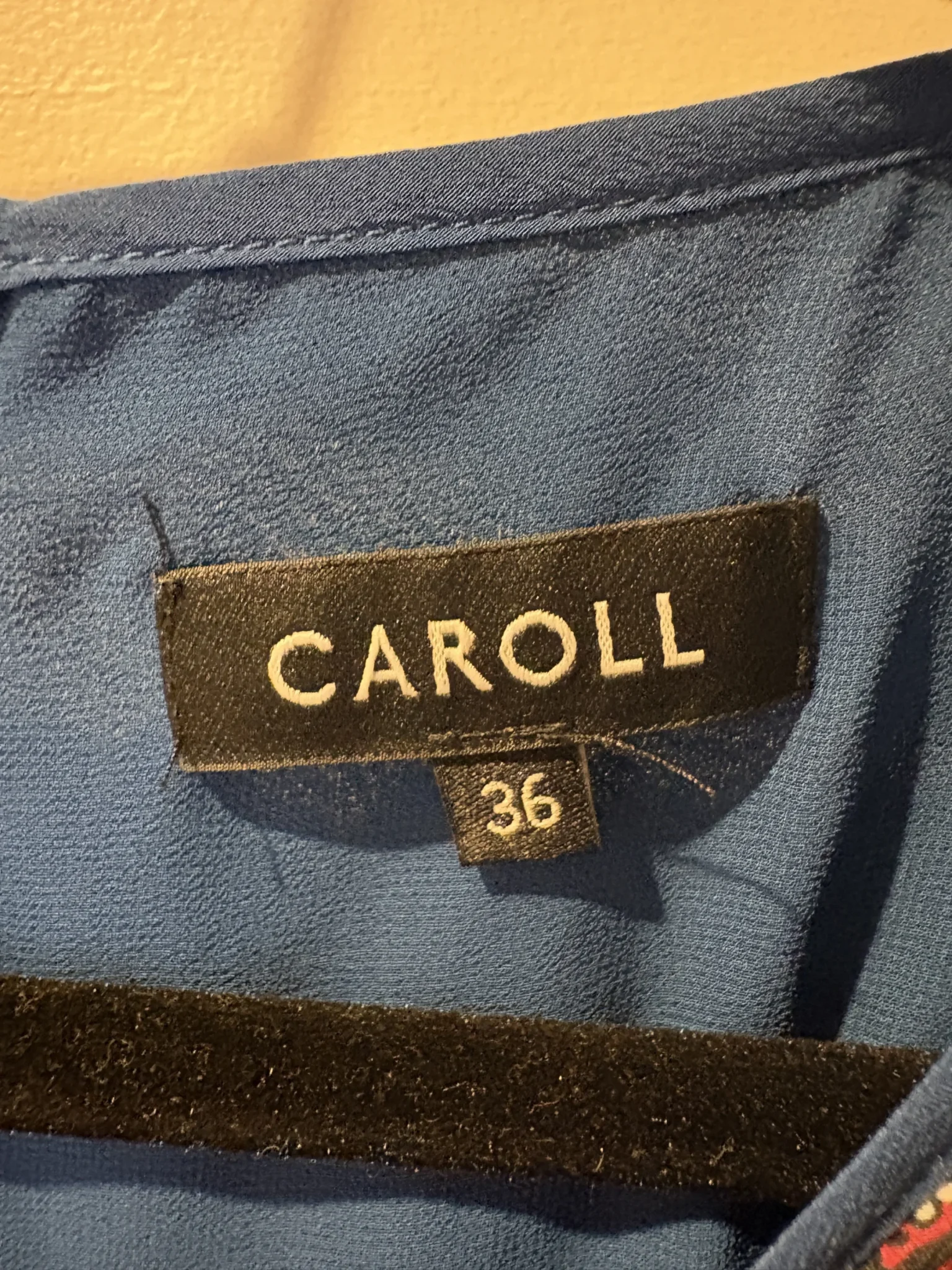 Image for CAROLL Paris dress – 100% silk – Size 36