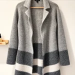 Featured thumbnail for Rachel Zoe long cardigan – colour blocks – Size