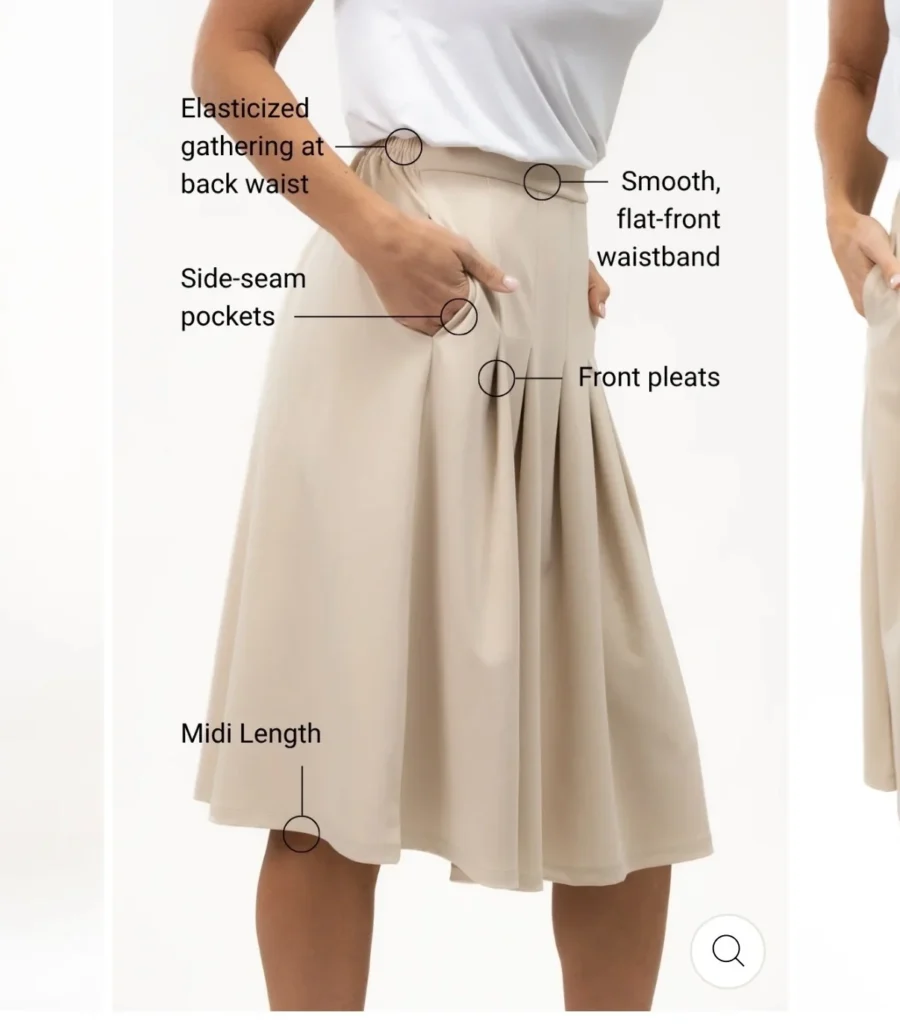 Image for Terrera midi skirt