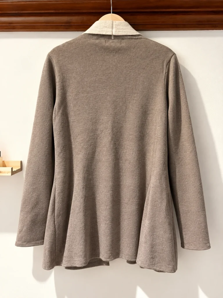 Image for Cardigan long HEKL and Co. / Bartolini Maglieria – Made in Italy