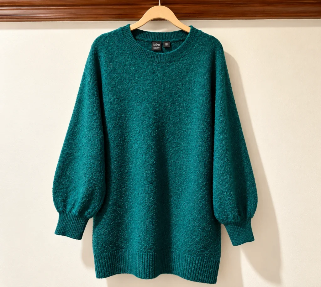 Featured image for Simons ICÔNE Long-sleeved Top – Emerald Green – TP/P